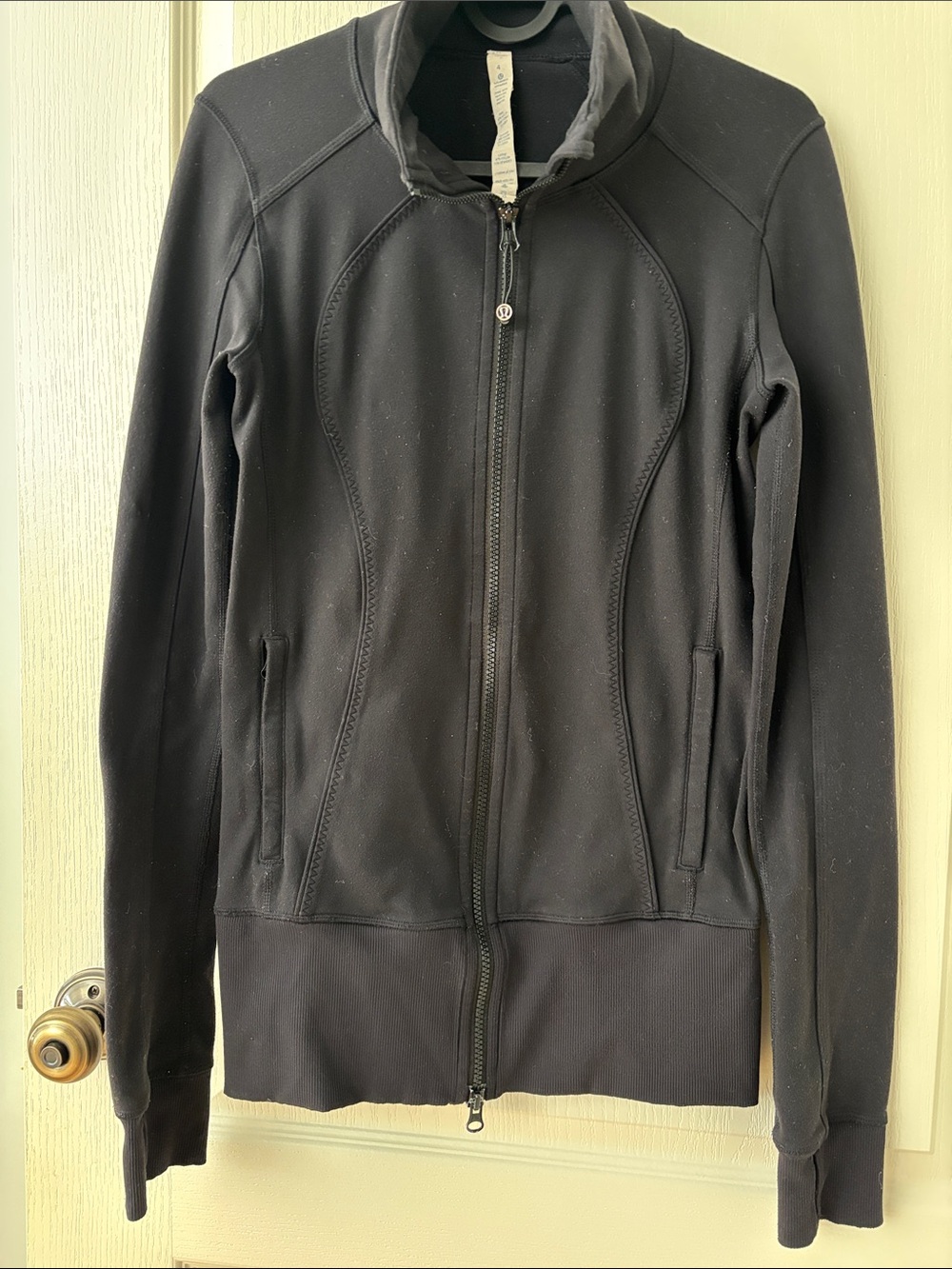 lululemon athletica Black Full-Zip Jacket